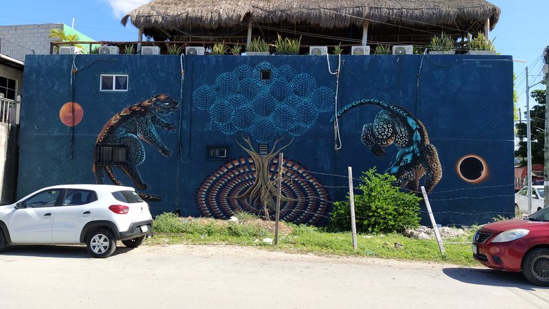 Street Art, Tulum, Quintana Roo, México